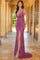 Prom Dresses Fitted Prom Long  Sequins Dress Tanny Port