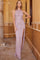 Prom Dresses Long Fitted Prom Formal Beaded Dress Mauve