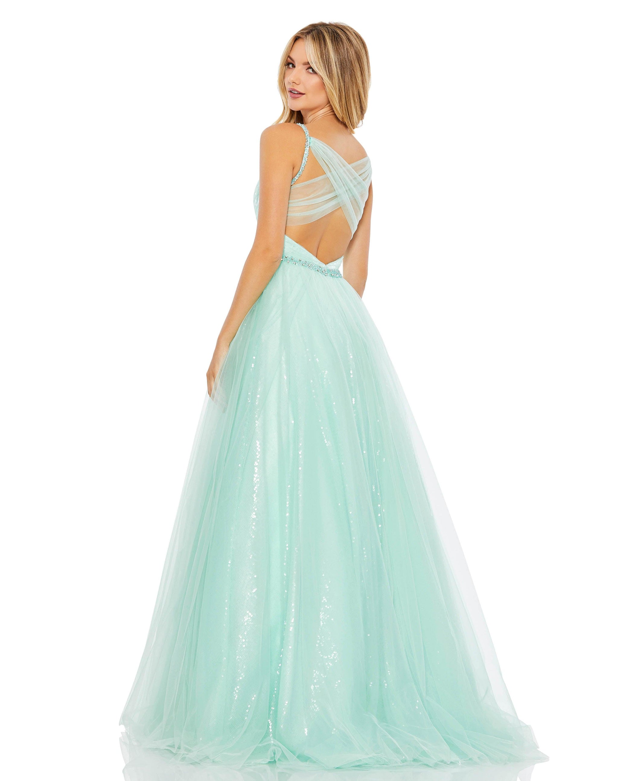 Mint Mac Duggal 67565 Long Formal Prom Dress for $199.0 – The Dress Outlet