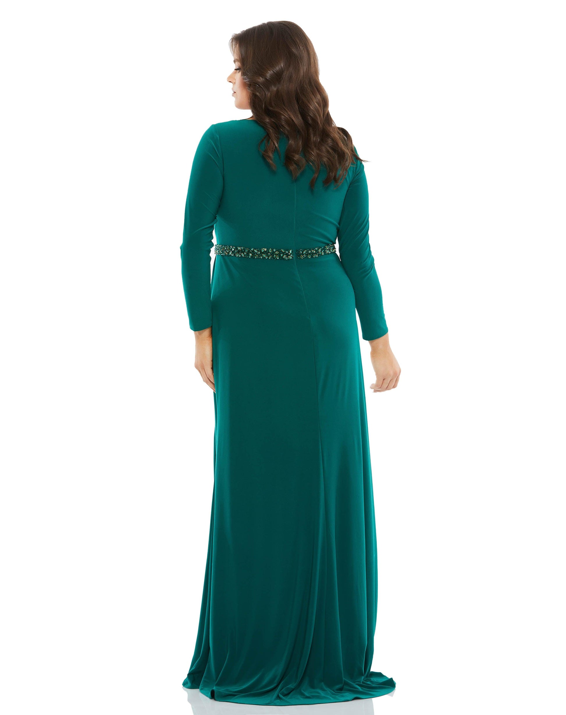 Mac Duggal 67899 Fabulouss Long Mother of the Bride Plus Size Gown