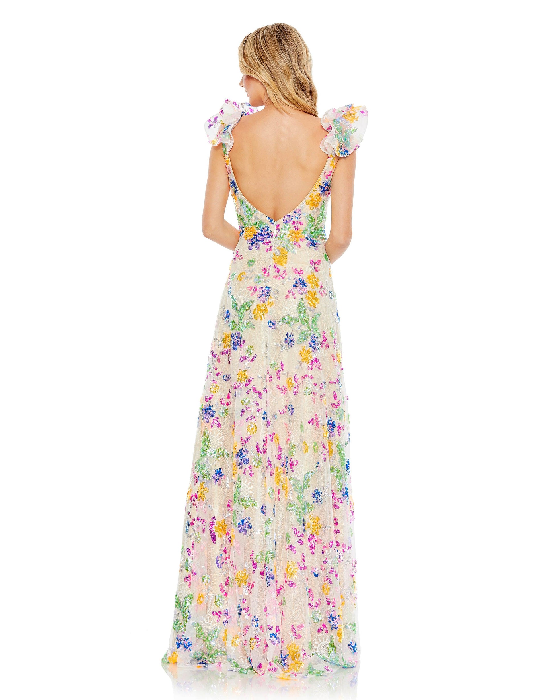 Mac Duggal 68068 Long Formal Prom Gown
