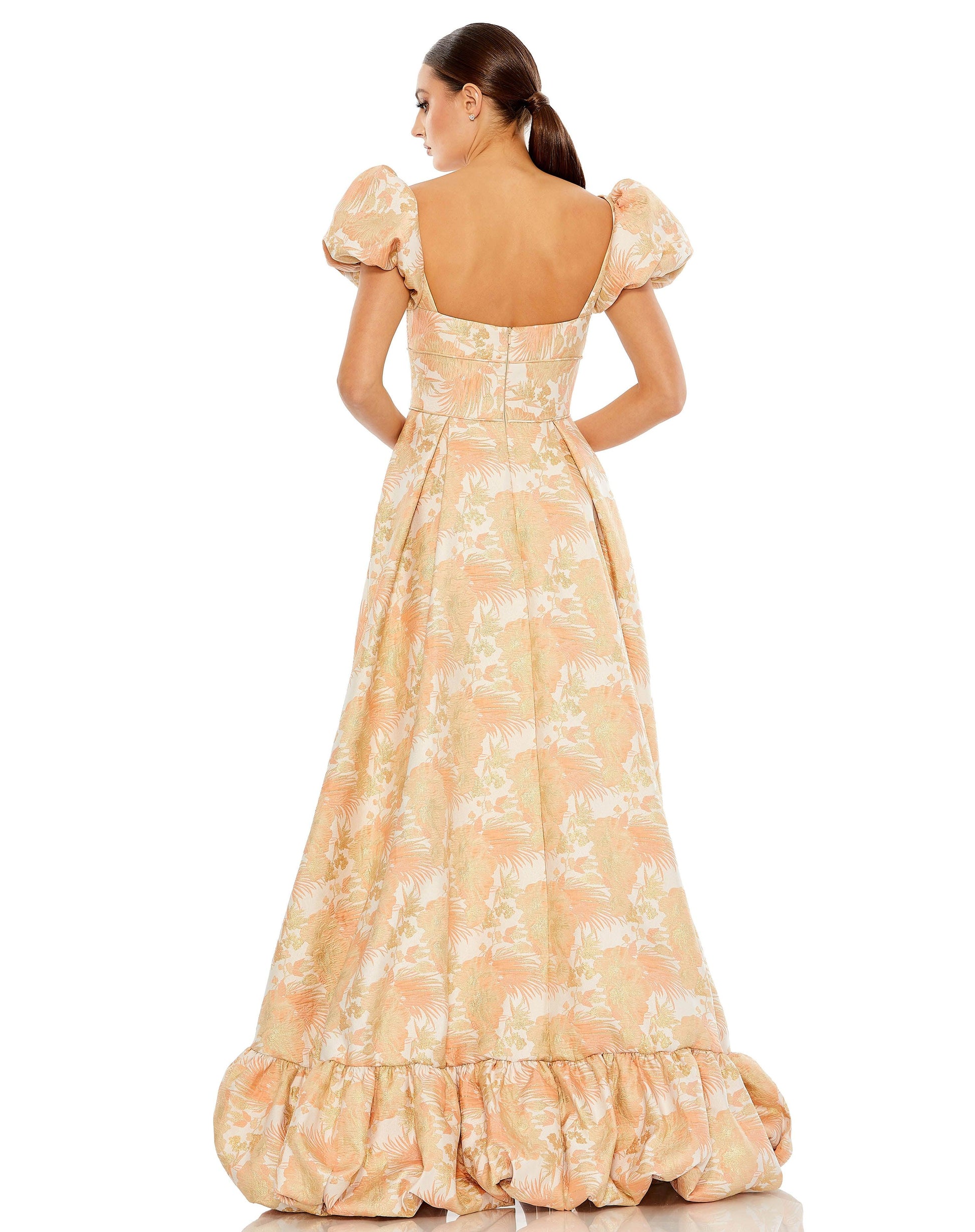 Mac Duggal 68276 High Low Formal Floral Dress