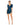 Cocktail Dresses Short Homecoming Satin Cocktail Dress Ocean Blue