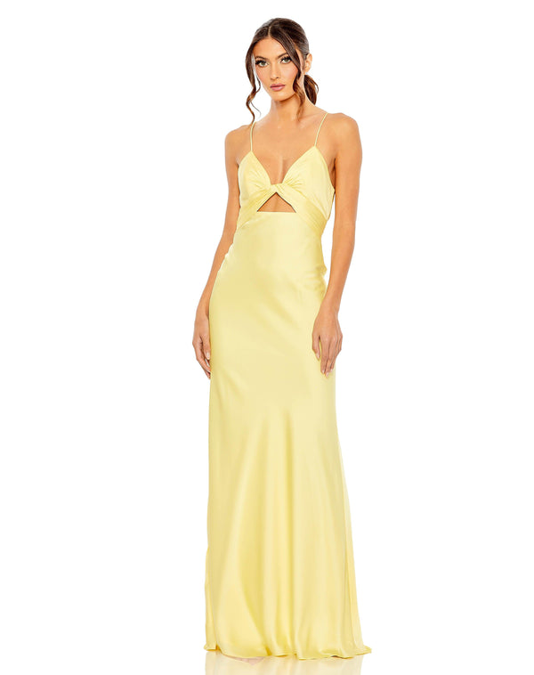 Long Fitted Formal Prom Gown Fitted Silhouette Mac Duggal 68341