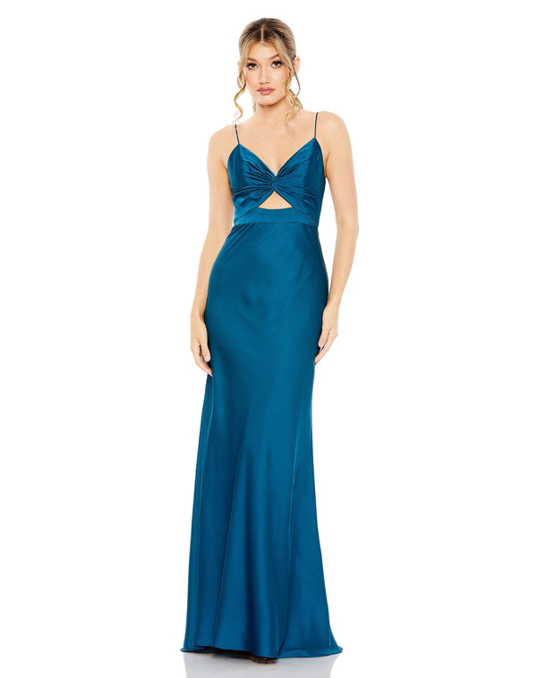Long Spaghetti Strap Prom Dress Spaghetti Strap & Prom Style Mac Duggal 68347