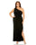 Plus Size Dresses Fabulouss Plus Size Long Fitted Prom Dress Black