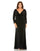 Plus Size Dresses Fabulouss Long Sleeve Fitted Dress Black