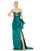 Prom Dresses Prom Spaghetti Strap Long Gown Teal