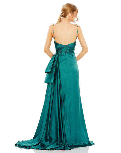 Prom Dresses Prom Spaghetti Strap Long Gown Teal