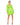 Cocktail Dresses Long Sleeve Pleated A Line Cocktail Mini Dress Lime