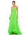 Prom Dresses Prom Tiered Ruffle Long Formal Dress Lime