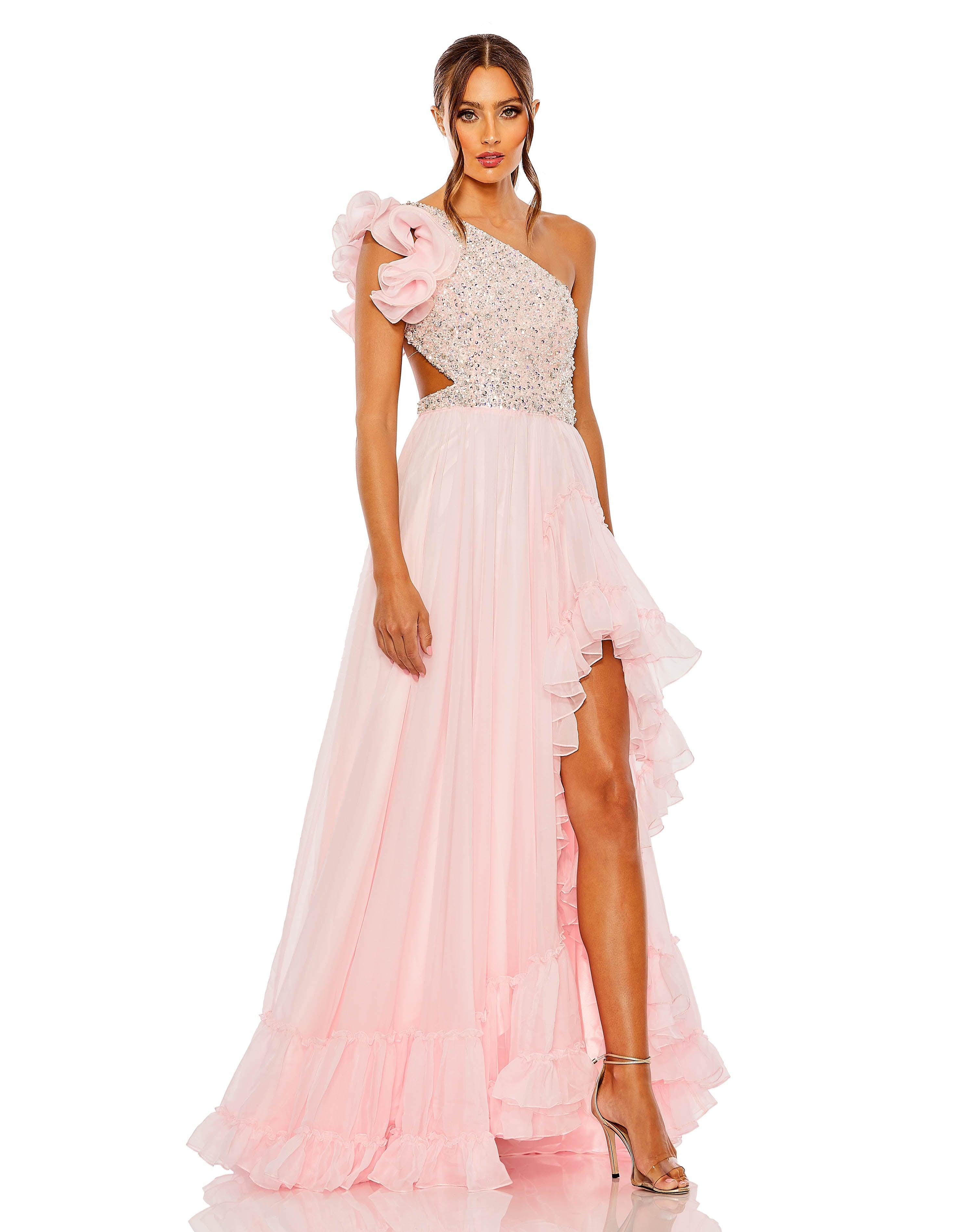 Long Formal One Shoulder Prom Dress One Shoulder Detail Mac Duggal 684 The Dress Outlet Long Formal One Shoulder Prom Dress One Shoulder Detail Mac Duggal 684 The Dress Outlet