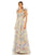 Formal Dresses Long Formal Floral Chiffon Dress Floral Multi