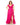 Plus Size Dresses Ruffle High Low Plus Size Dress Magenta