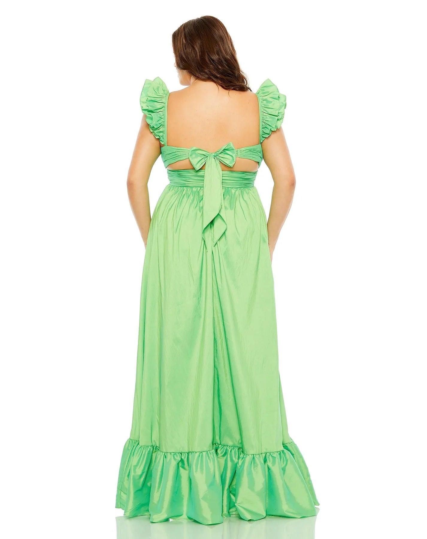 Mac Duggal 68526 Fabulouss Plus Size High Low Formal Dress