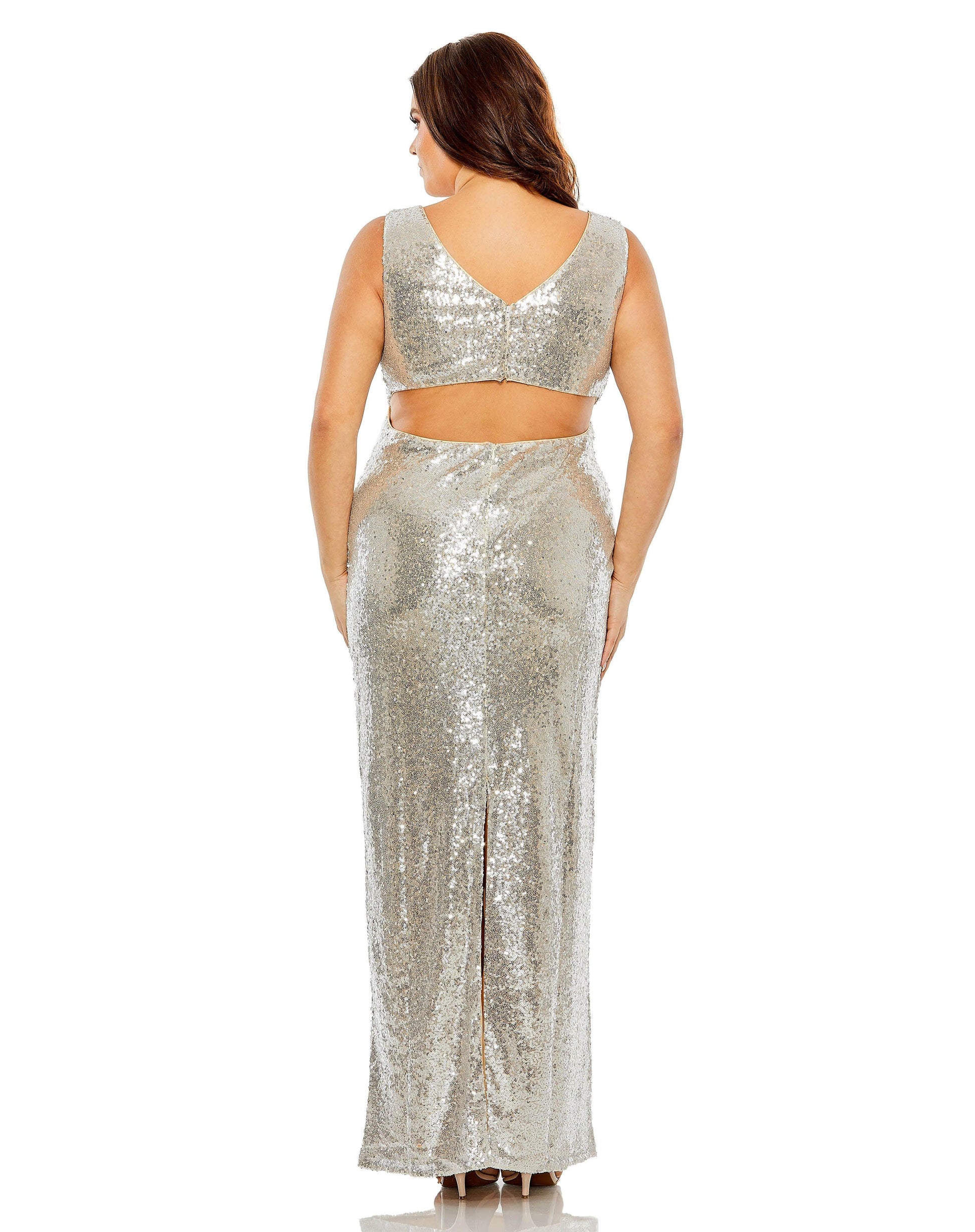 Mac Duggal 68538 Fabulouss Long Plus size Formal Dress