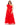 Plus Size Dresses Plus Size Long Formal Ruched Dress Red