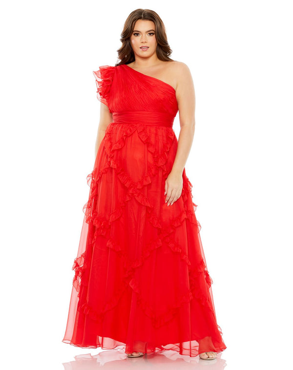 Plus Size Long Formal Evening Prom Gown Long Formal Evening Plus Size Mac Duggal 68540