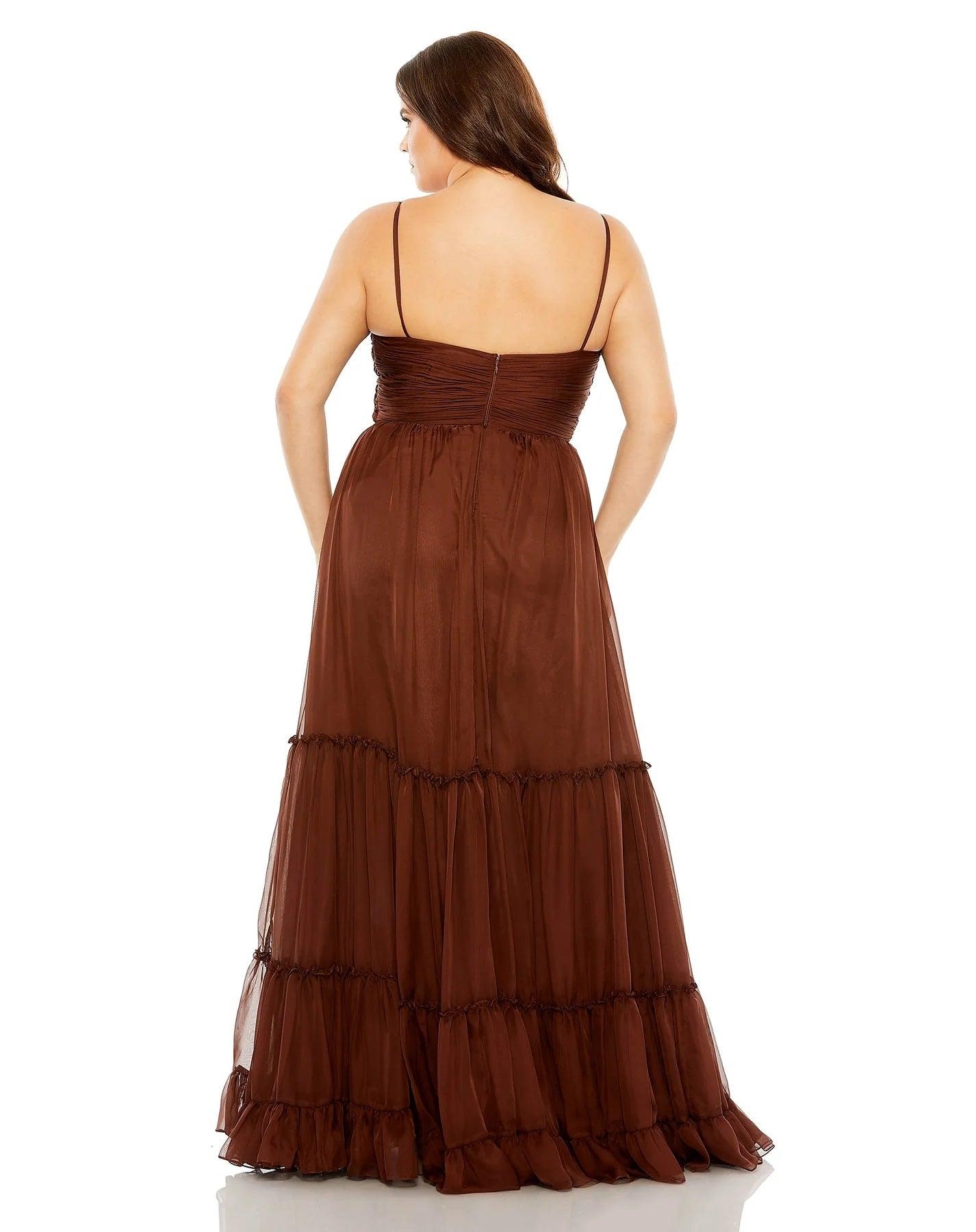 Mac Duggal 68542 Chocolate 16W Sale