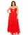 Plus Size Dresses Fabulouss Plus Size Long Chiffon Dress Cherry