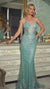 Cinderella Divine OC007 Spaghetti Strap Long Formal Prom Dress