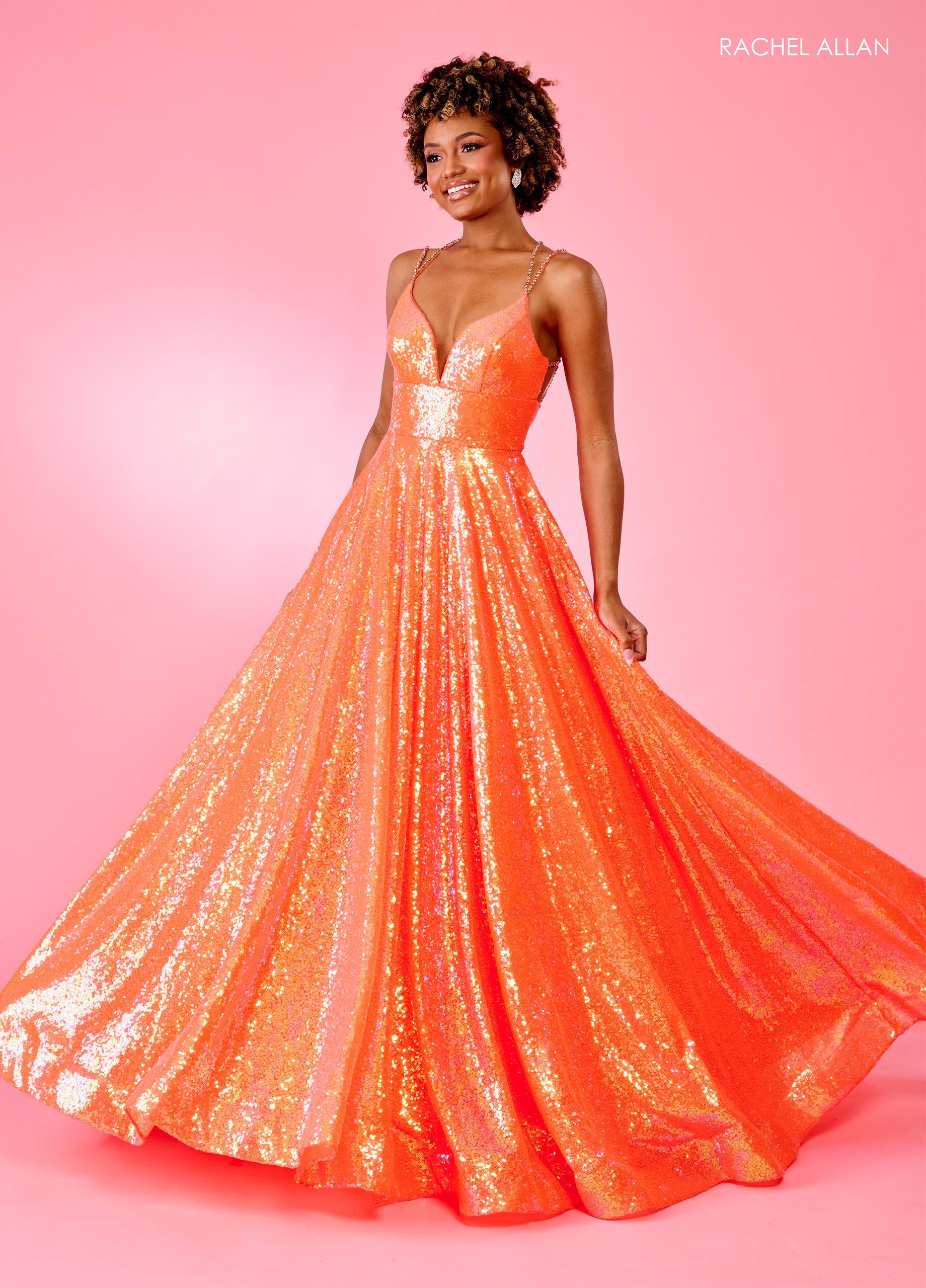 Rachel Allan 70130 Long Formal  Prom Dress