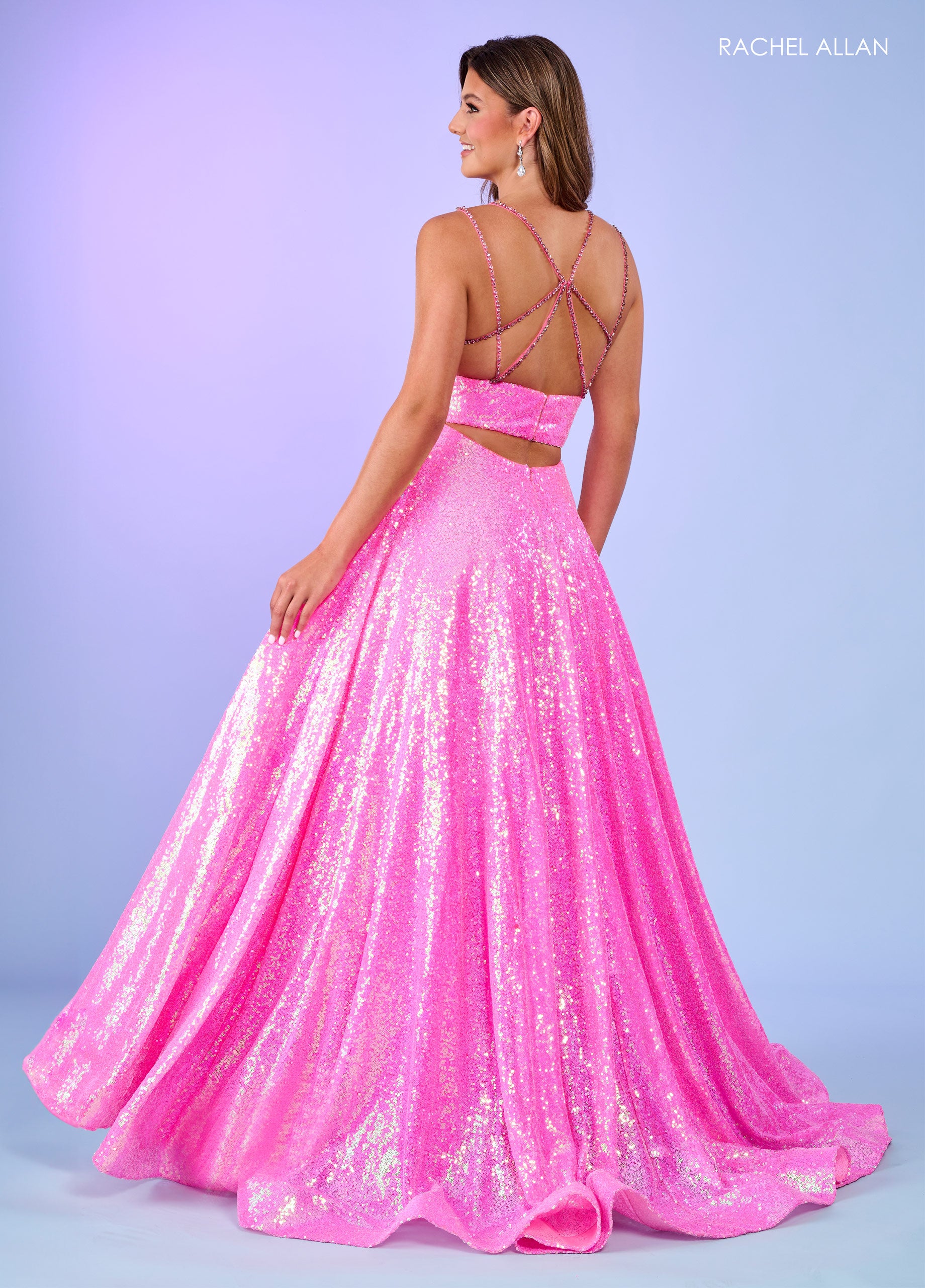 Rachel Allan 70130 Long Formal  Prom Dress