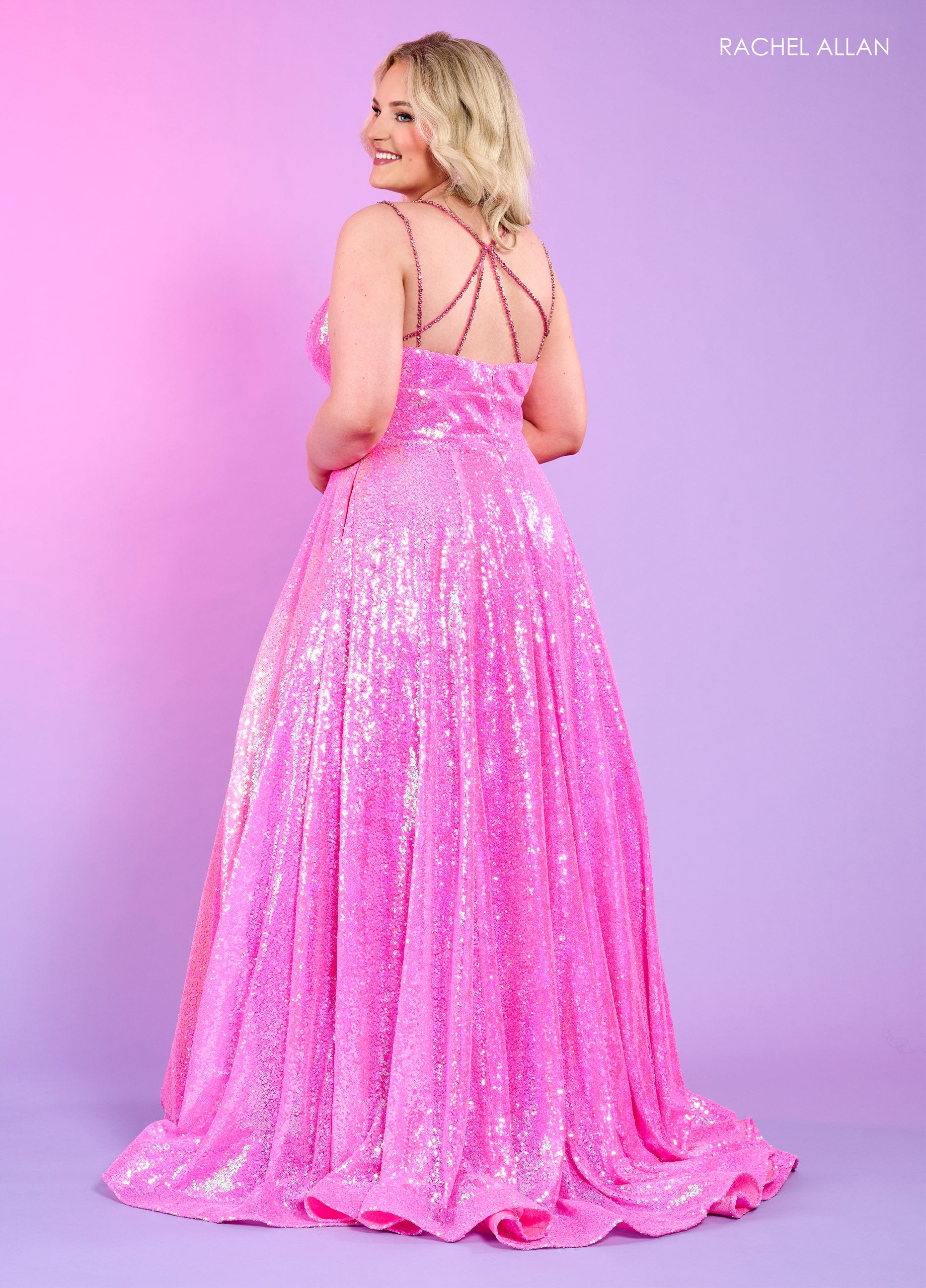 Rachel Allan 70130 Long Formal  Prom Dress