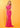 Prom Dresses Fitted Sequins Long Prom Dress Hot Pink