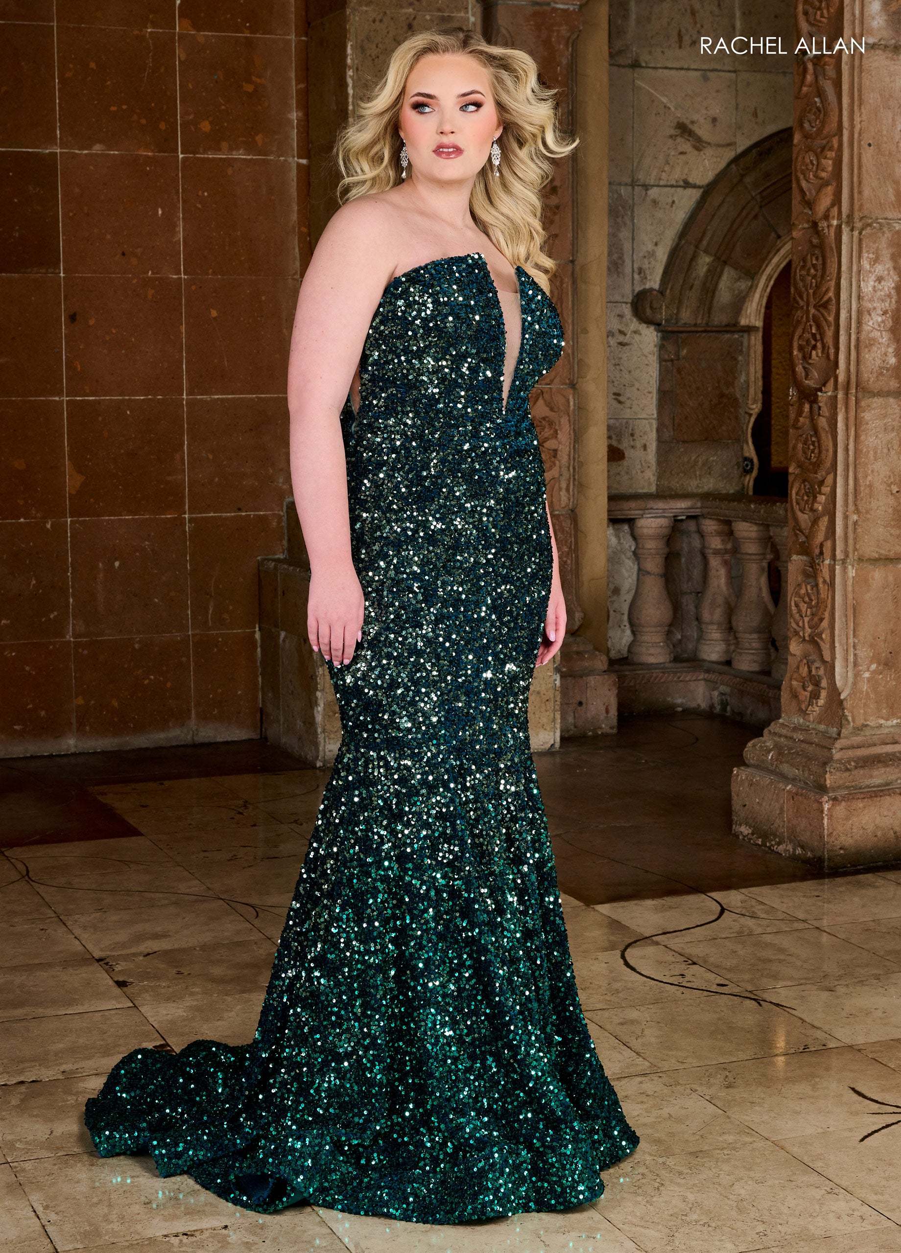 Rachel Allan 70293 Formal Long Mermaid Dress