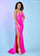 Prom Dresses Long Fitted Prom Dress Hot Pink
