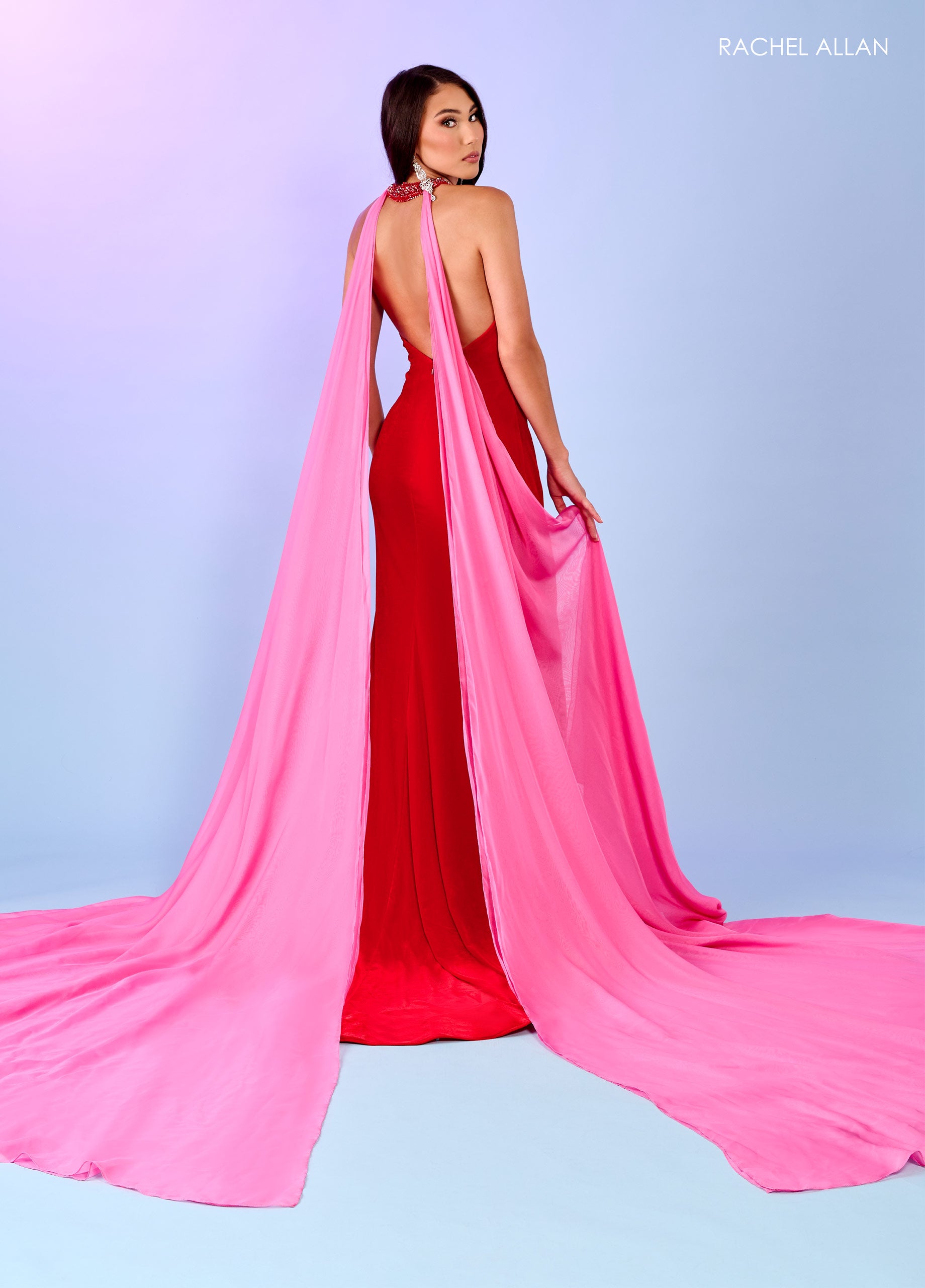 Rachel Allan 70494 Fitted Long Prom Dress