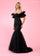 Prom Dresses Long Mermaid Formal Dress Black
