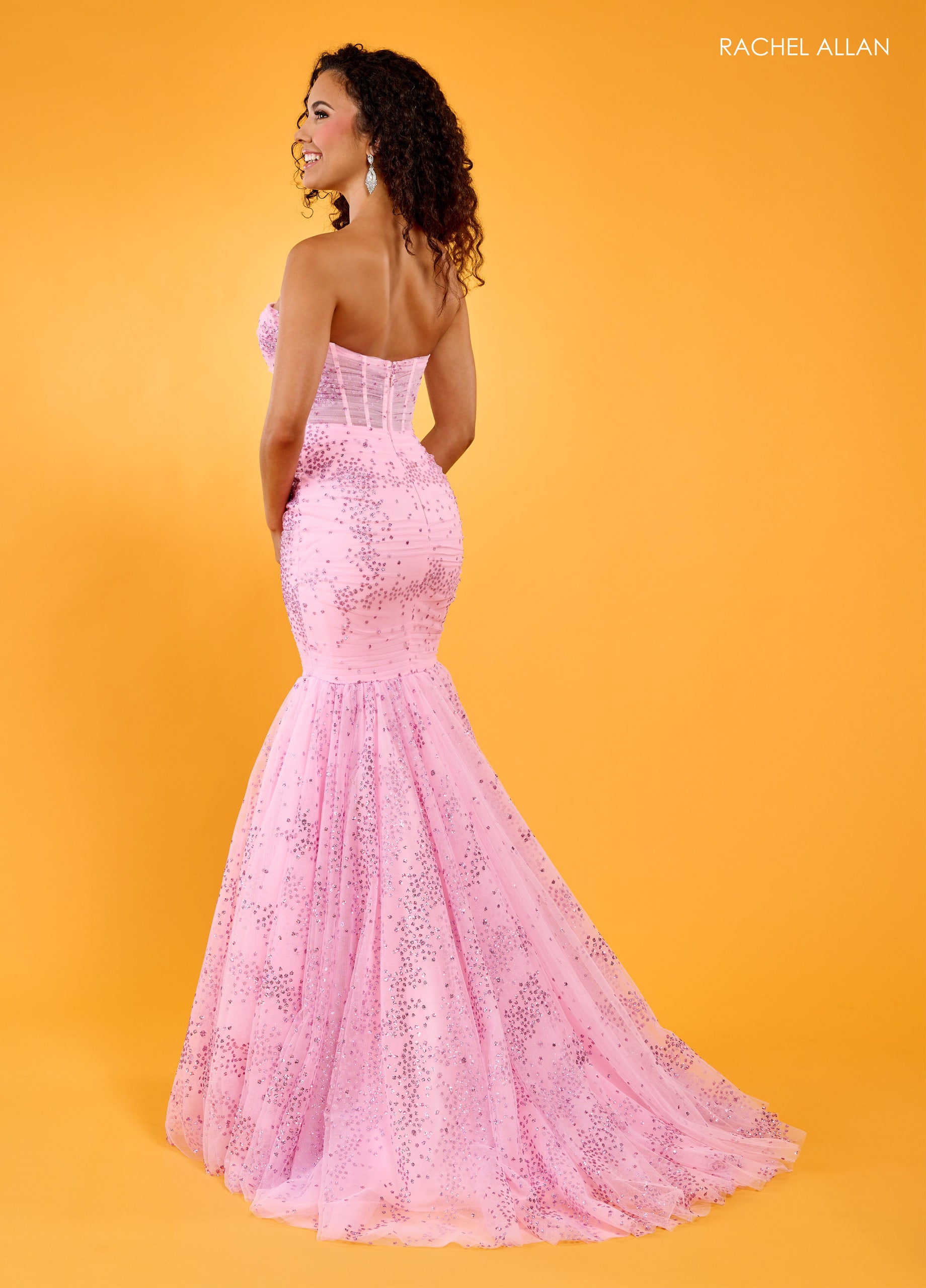 Prom Dresses Long Mermaid Formal Dress Pink