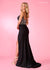 Prom Dresses Beaded Long Prom Dress Black