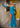 Prom Dresses Long Prom High Slit Dress Ocean Blue
