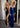 Prom Dresses Fitted Velvet Long Prom Dress Cobalt Silver
