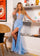 Prom Dresses Formal Embroidered Long Prom Dress Light Blue
