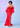 Prom Dresses Detachable Sleeves Long  Prom Dress Red
