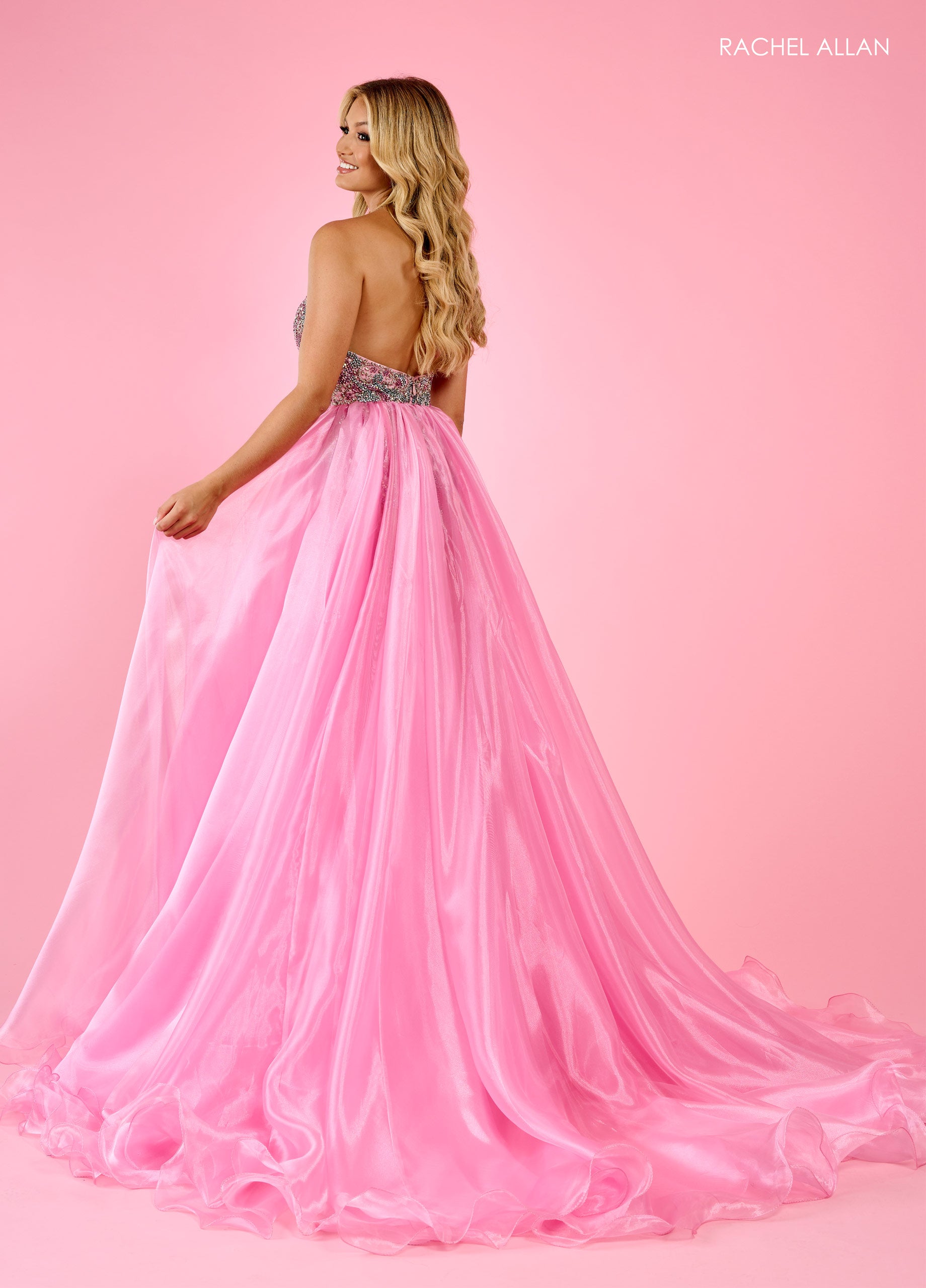 Rachel Allan 70546 Beaded Formal Prom Dress