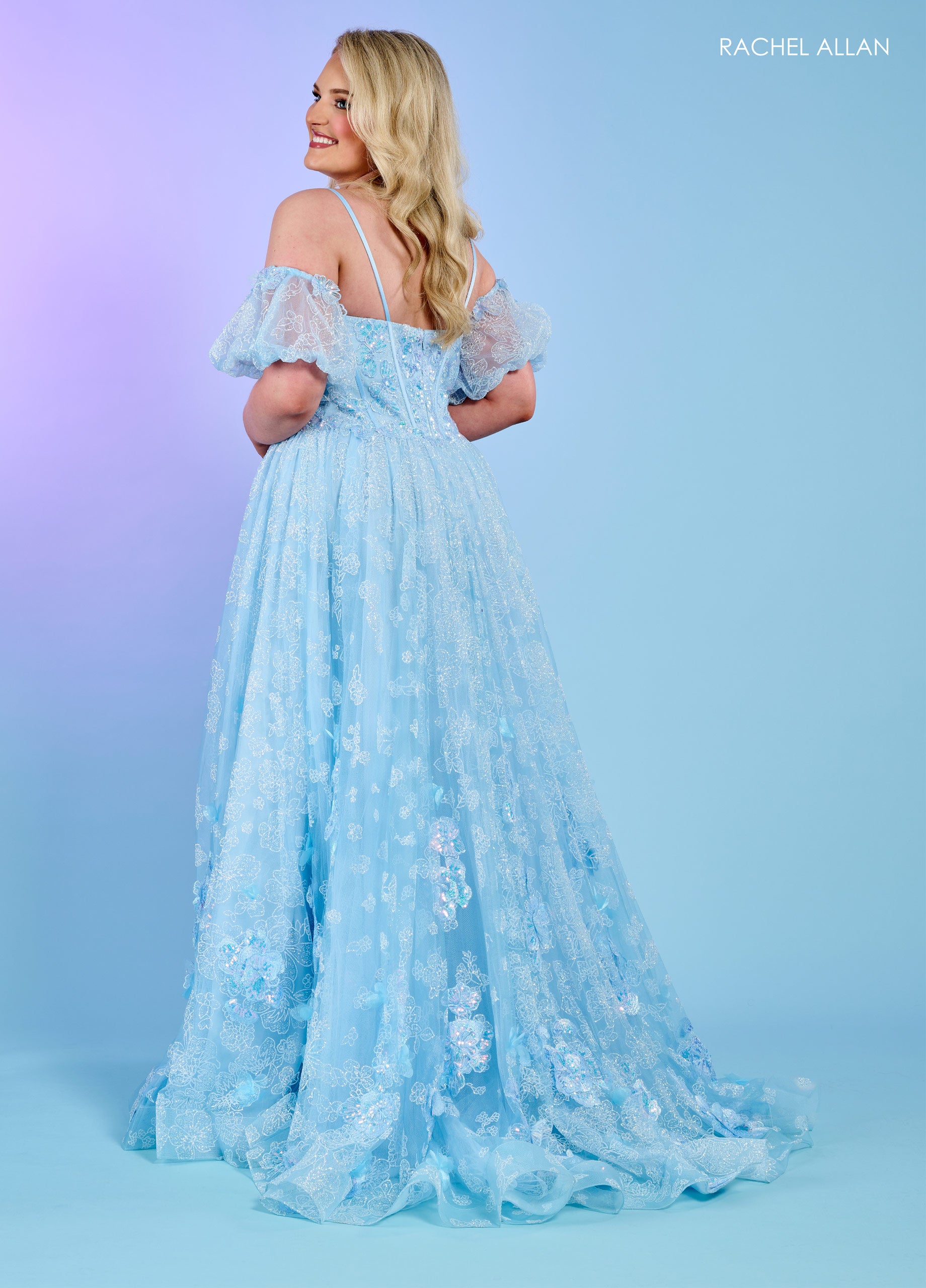 Rachel Allan 70557 Prom Long Appliques Formal Dress