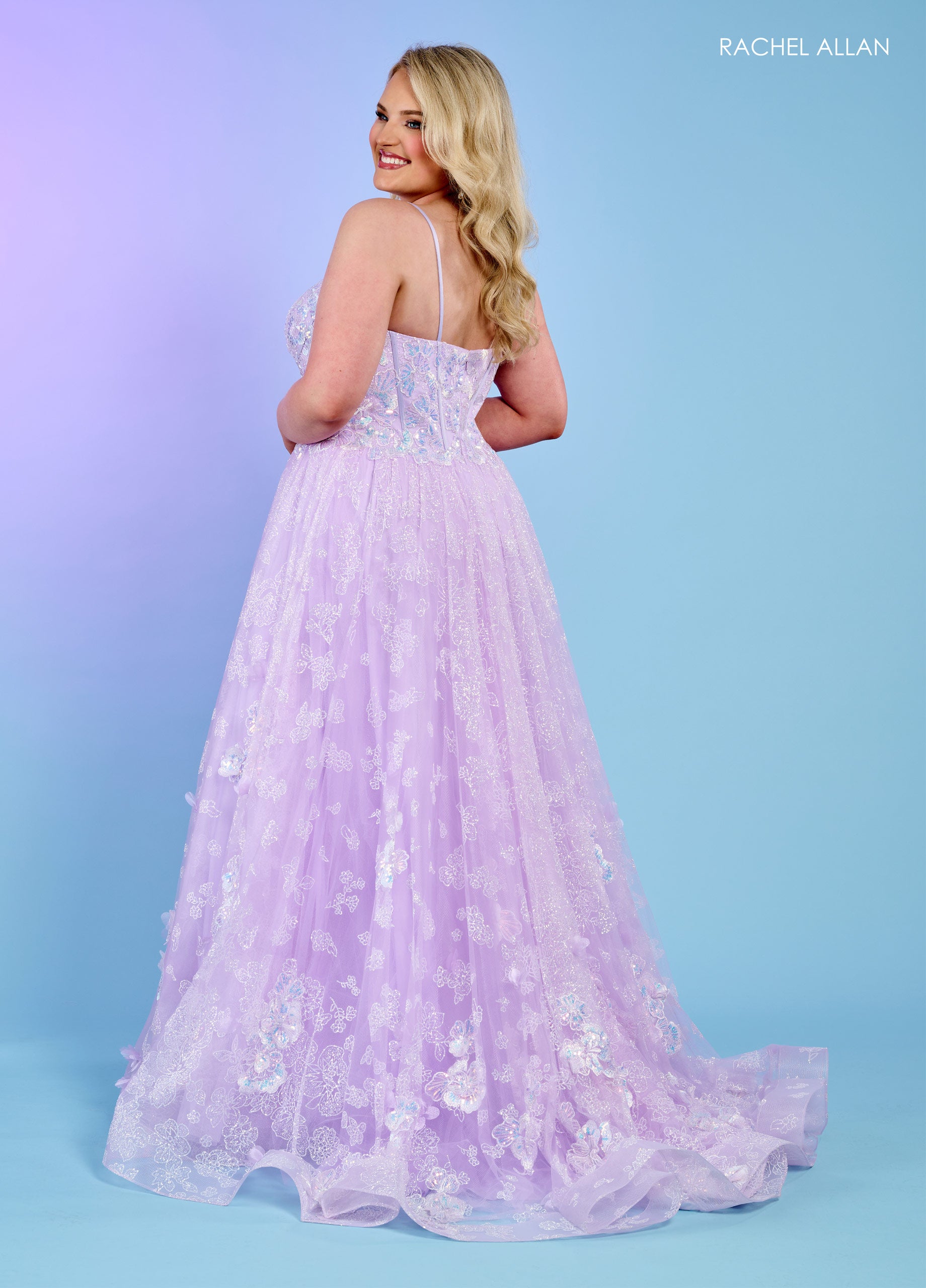 Prom Dresses Prom Long Appliques Formal Dress Lilac