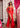 Prom Dresses Prom Detachable Long Sleeve Formal  Dress Red