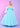 Prom Dresses Long Prom Formal Detachable Sleeve Dress Light Blue