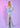 Prom Dresses Long Formal Fitted Prom Dress with Detachable Sleeves Light Blue