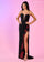 Prom Dresses Prom Fitted Long Formal Beaded Gown Black Red