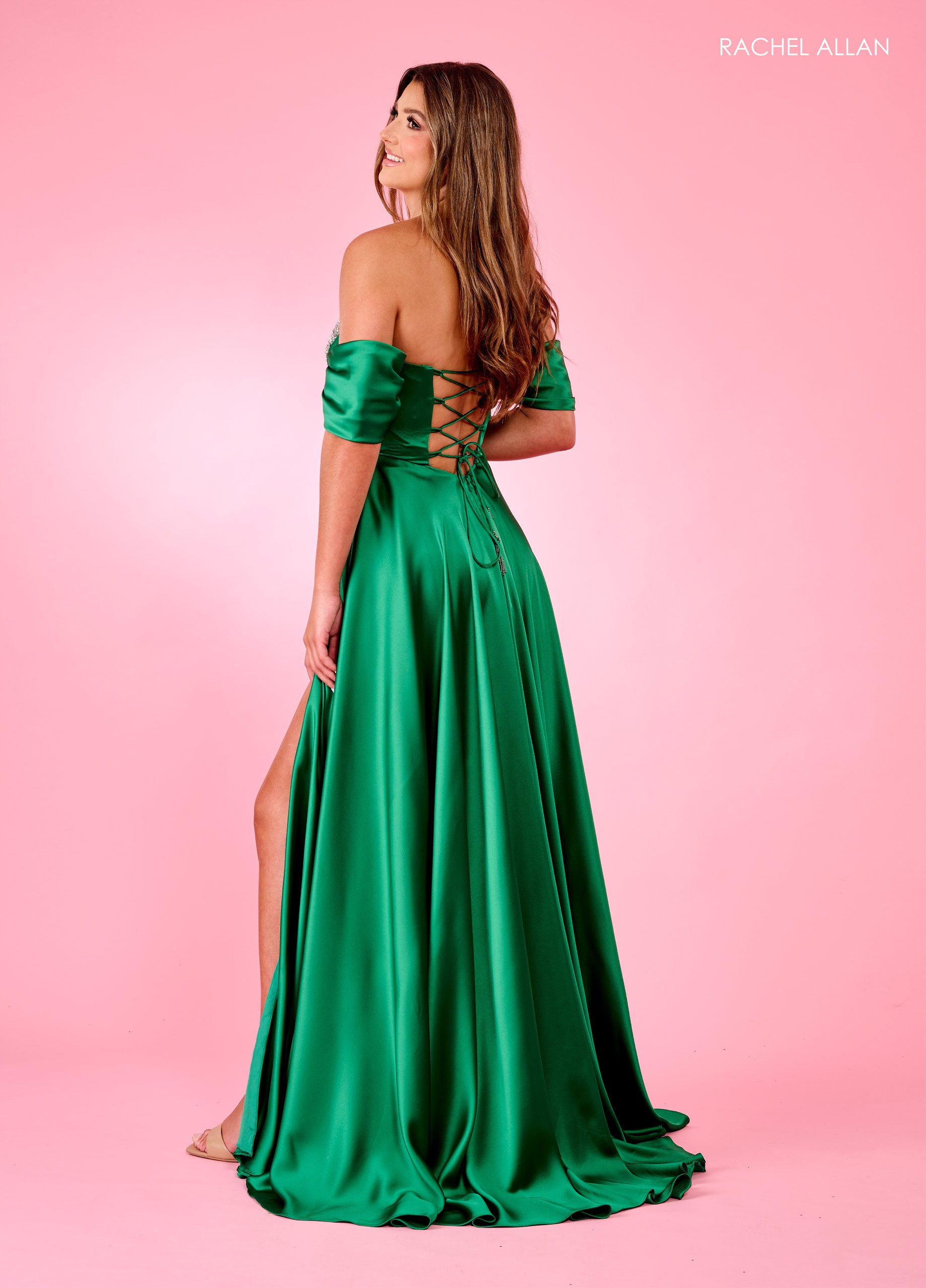 Rachel Allan 70664 Long Formal Beaded Prom Ball Gown