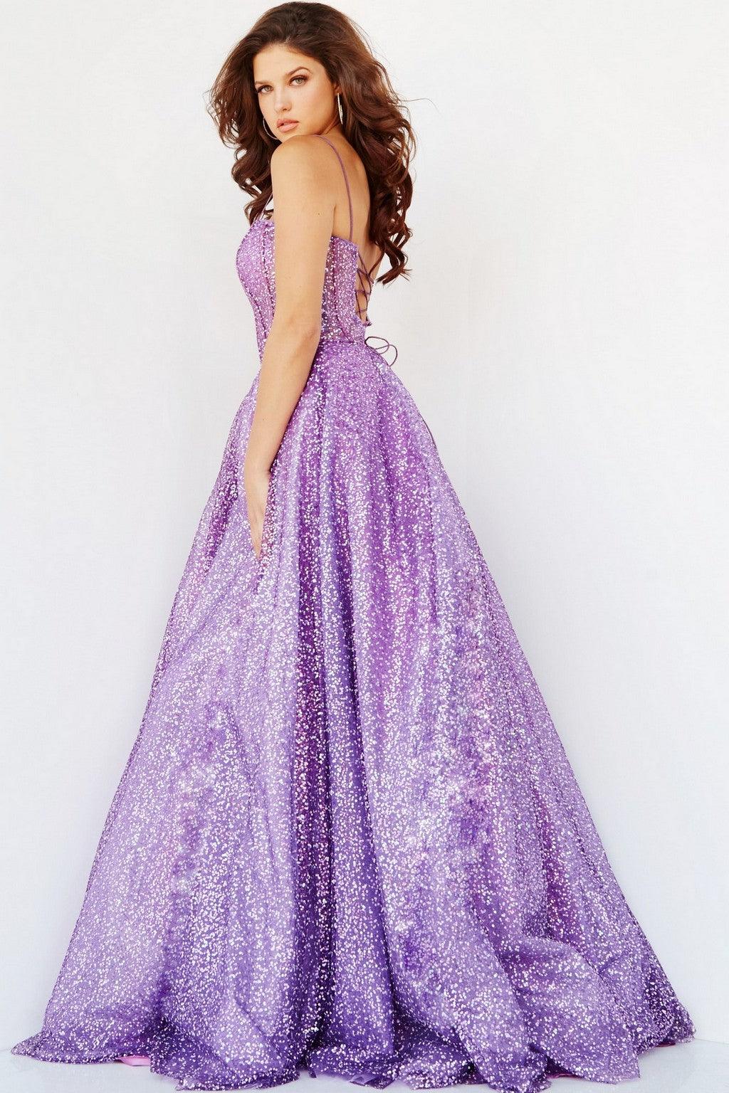 Jovani JVN07423 Long A-Line Evening Gown
