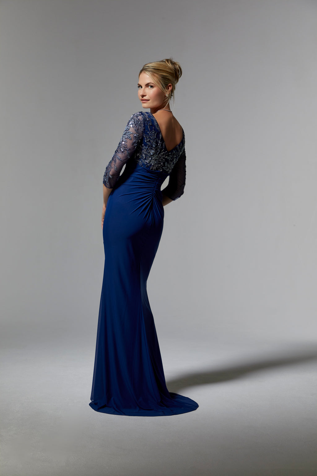 MGNY Madeline Gardner New York 72909 Long Mother of the Bride Evening Dress