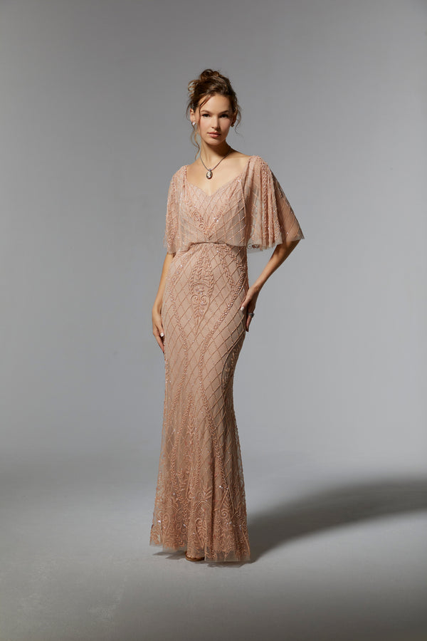MGNY Madeline Gardner New York 72932 Mother of the Bride Long Dress
